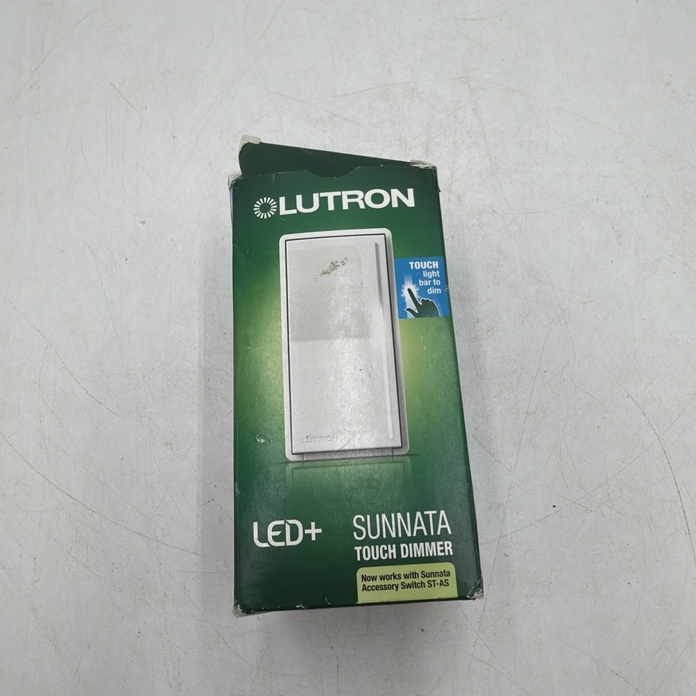 Lutron Sunnata LED+ STCL-153M-WH Touch Dimmer White